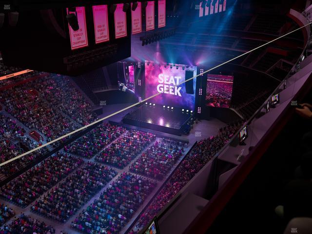 Little Caesars Arena - Section Gondola Press Box 8 Seat View