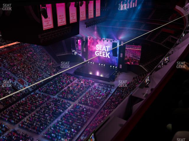Little Caesars Arena - Section Gondola Press Box 8 Seat View Little Caesars Arena - Section Gondola Press Box 8 Seat View