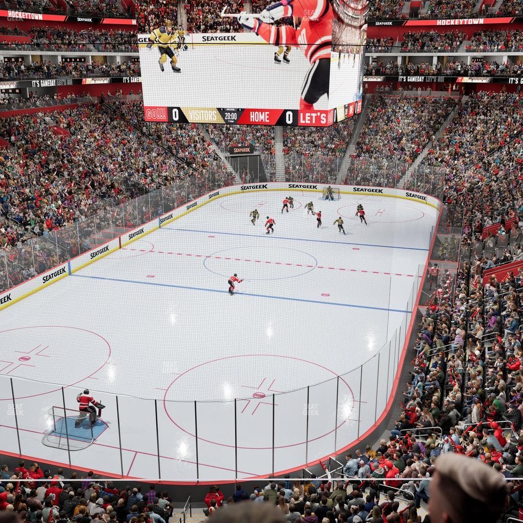 Little Caesars Arena - Section Legends Club 1 Seat View