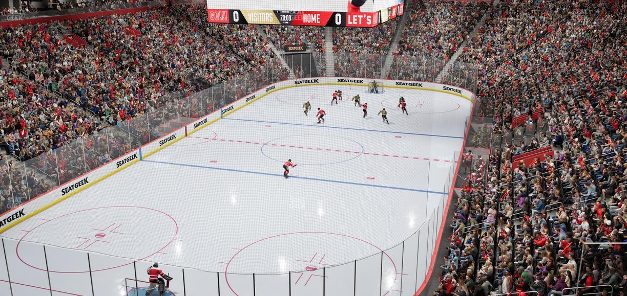Little Caesars Arena - Section Legends Club 1 Seat View