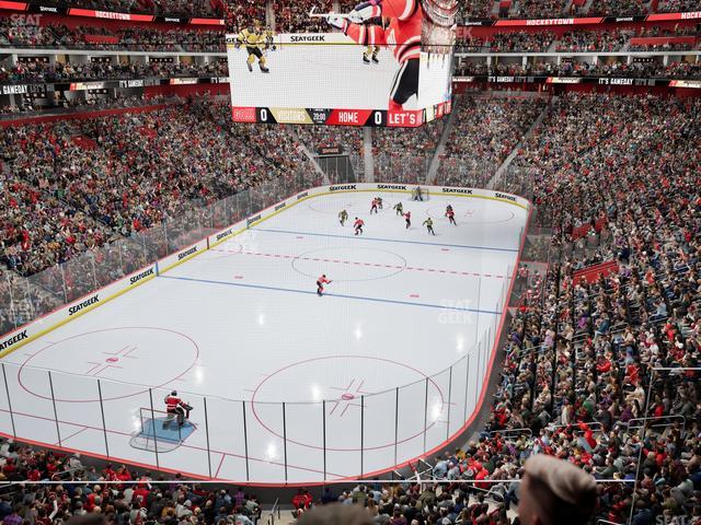 Little Caesars Arena - Section Legends Club 1 Seat View