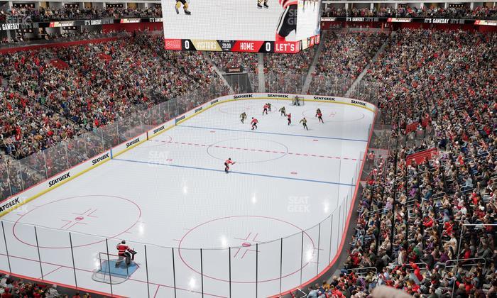 Little Caesars Arena - Section Legends Club 1 Seat View