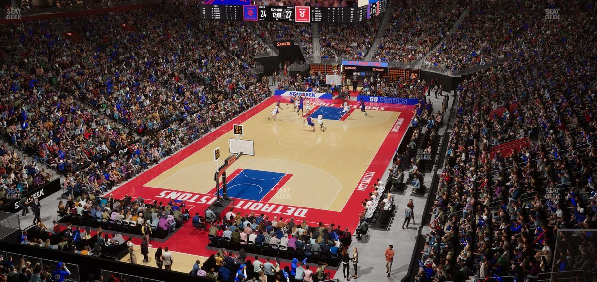 Little Caesars Arena - Section Legends Club 1 Seat View