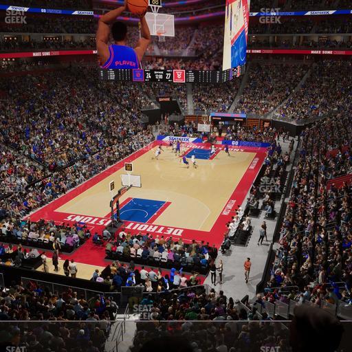 Little Caesars Arena - Section Legends Club 1 Seat View