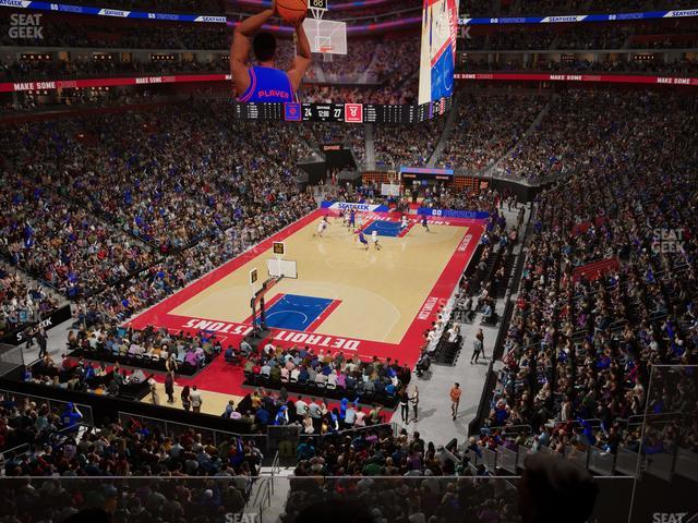 Little Caesars Arena - Section Legends Club 1 Seat View