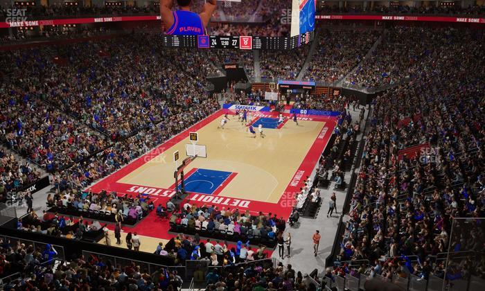 Little Caesars Arena - Section Legends Club 1 Seat View