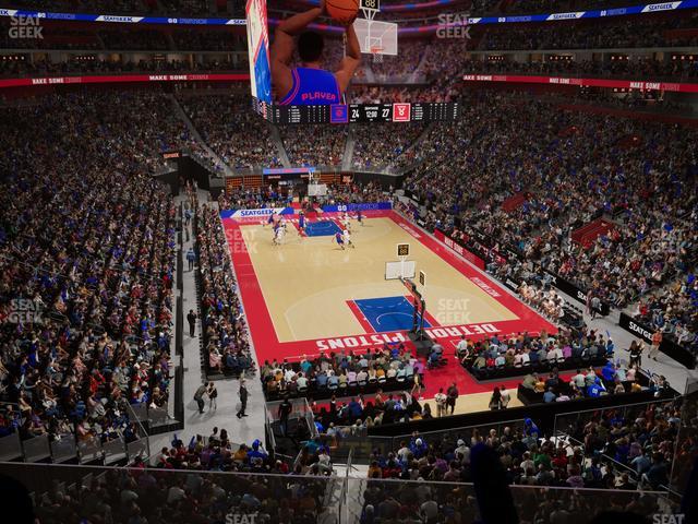 Little Caesars Arena - Section Legends Club 10 Seat View Little Caesars Arena - Section Legends Club 10 Seat View