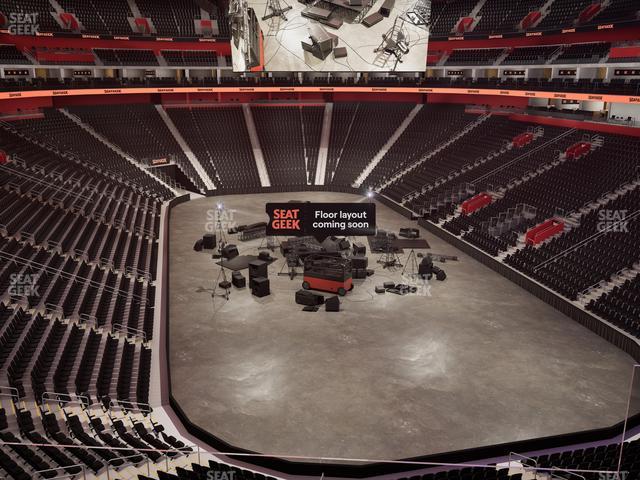 Little Caesars Arena - Section Legends Club 10 Seat View