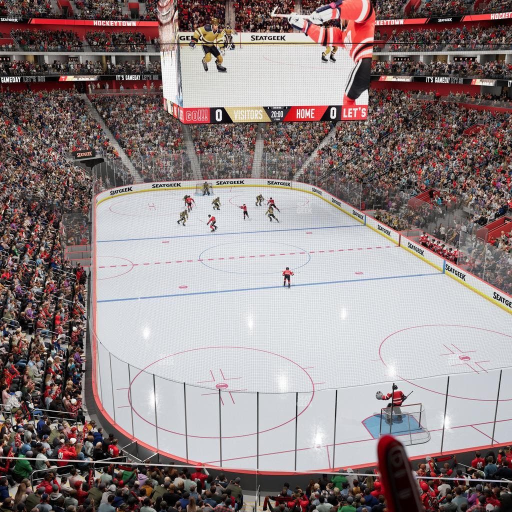 Little Caesars Arena - Section Legends Club 10 Seat View