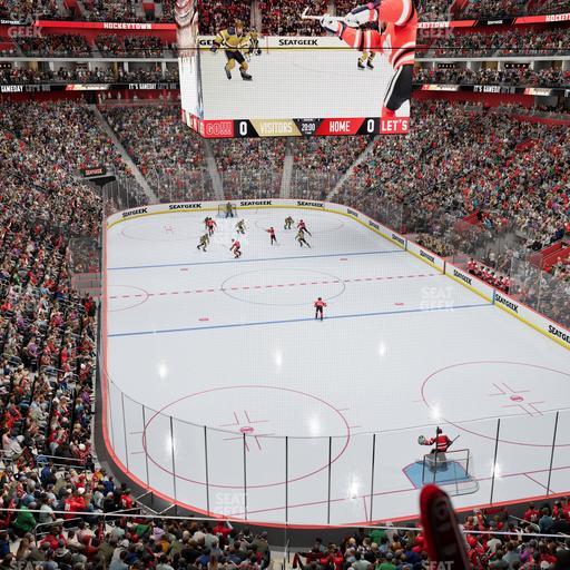 Little Caesars Arena - Section Legends Club 10 Seat View