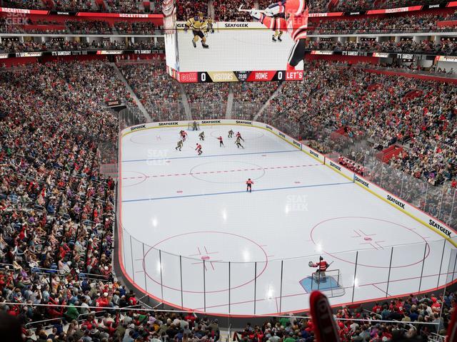 Little Caesars Arena - Section Legends Club 10 Seat View
