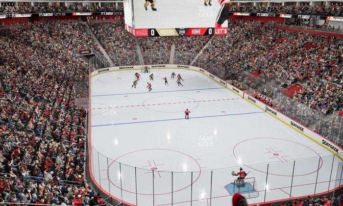 Little Caesars Arena - Section Legends Club 10 Seat View