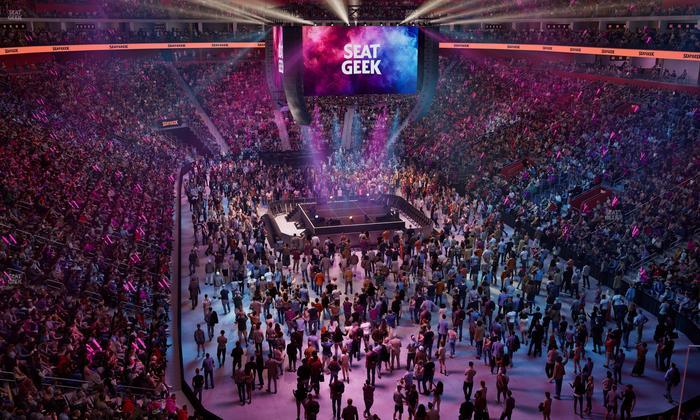 Little Caesars Arena - Section Legends Club 10 Seat View