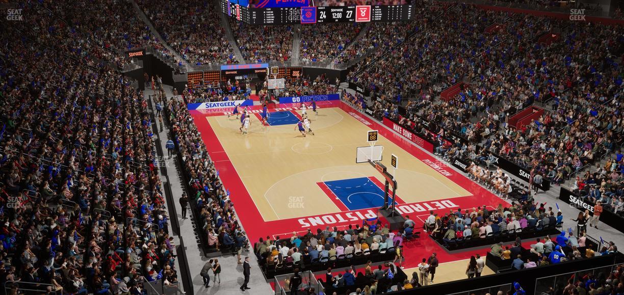 Little Caesars Arena - Section Legends Club 11 Seat View