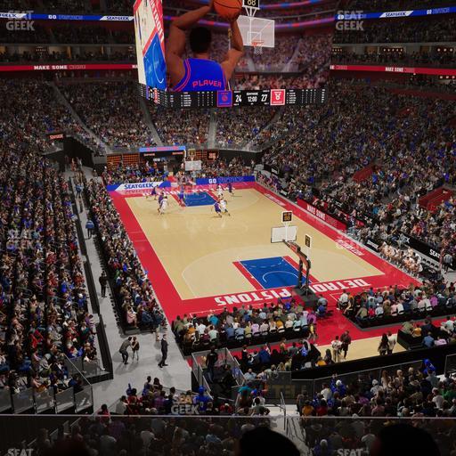 Little Caesars Arena - Section Legends Club 11 Seat View