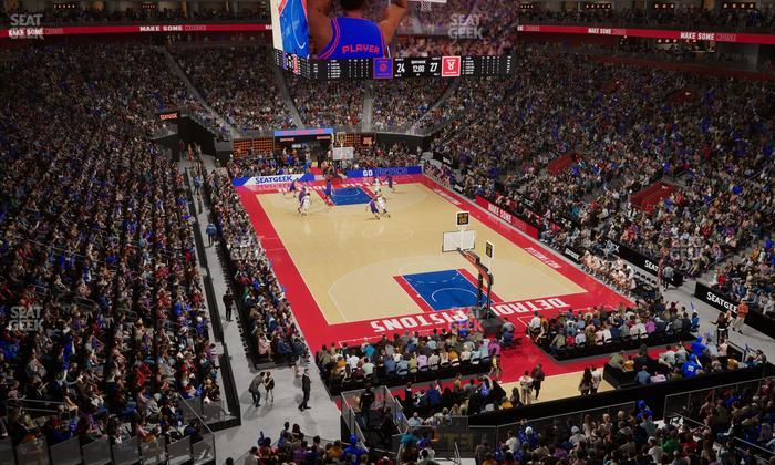 Little Caesars Arena - Section Legends Club 11 Seat View