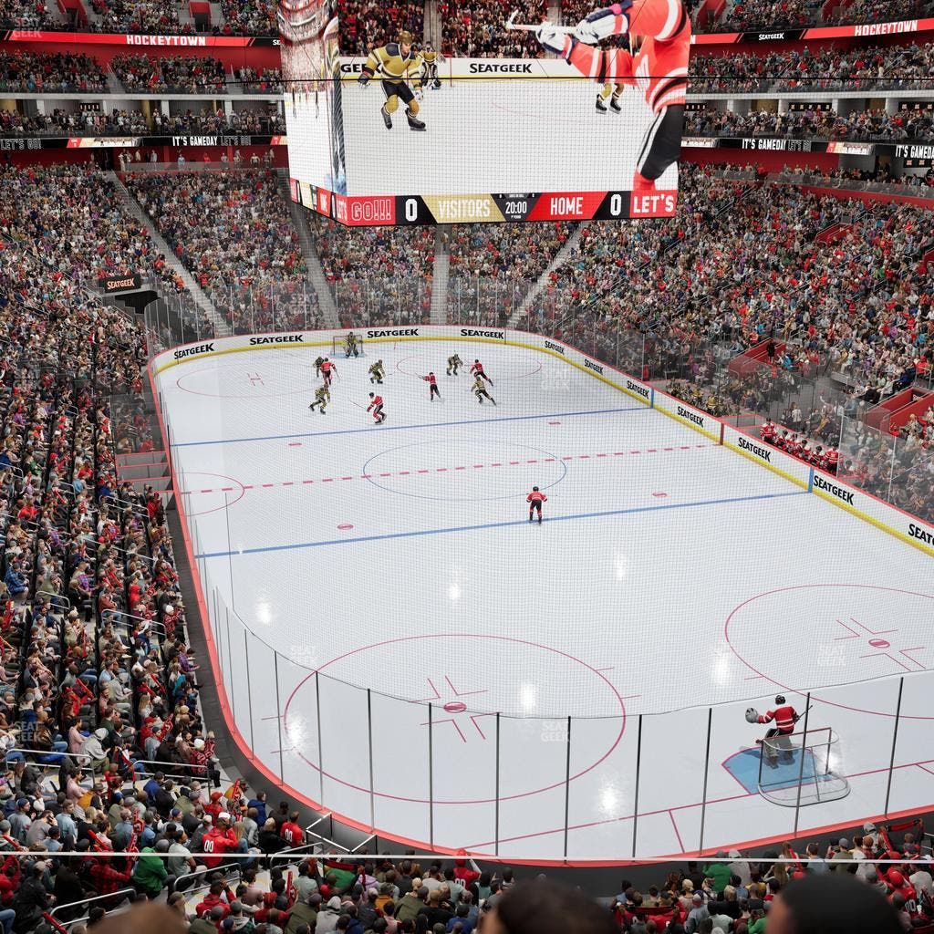 Little Caesars Arena - Section Legends Club 11 Seat View