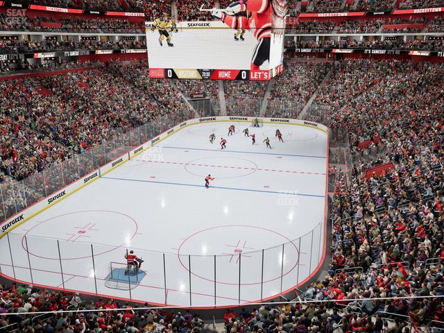 Little Caesars Arena - Section Legends Club 2 Seat View