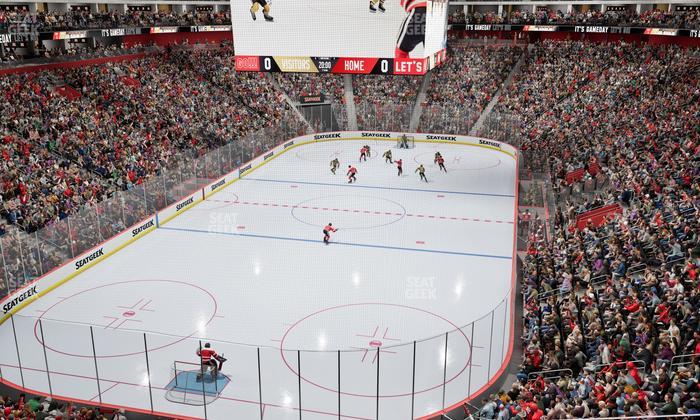 Little Caesars Arena - Section Legends Club 2 Seat View