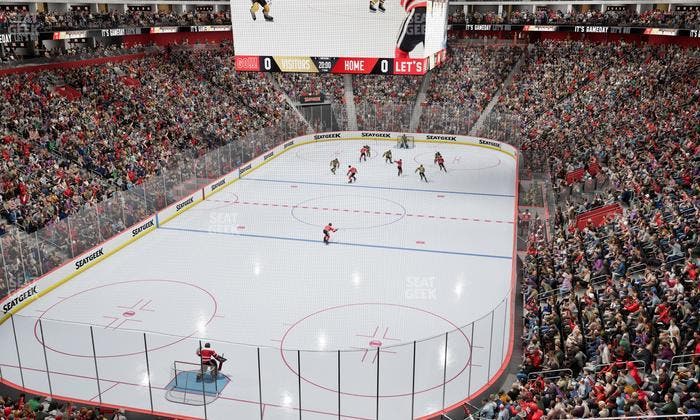 Little Caesars Arena - Section Legends Club 2 Seat View