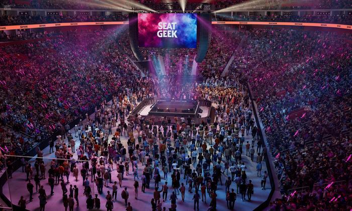 Little Caesars Arena - Section Legends Club 3 Seat View