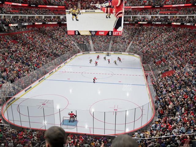 Little Caesars Arena - Section Legends Club 3 Seat View