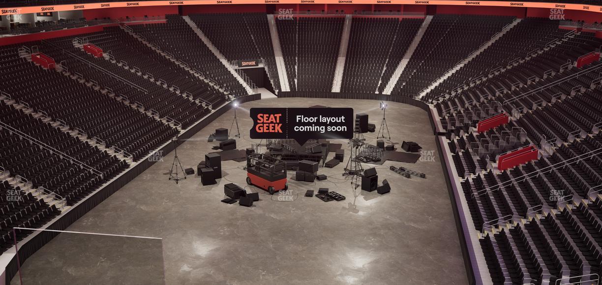 Little Caesars Arena - Section Legends Club 3 Seat View