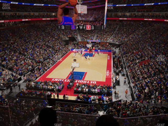 Little Caesars Arena - Section Legends Club 3 Seat View Little Caesars Arena - Section Legends Club 3 Seat View