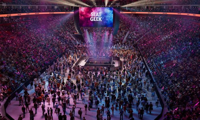 Little Caesars Arena - Section Legends Club 4 Seat View
