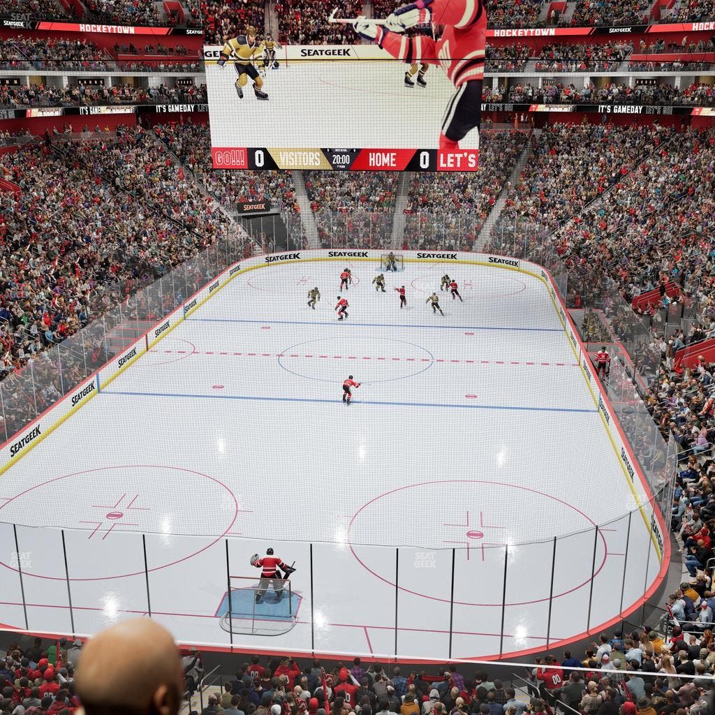 Little Caesars Arena - Section Legends Club 4 Seat View