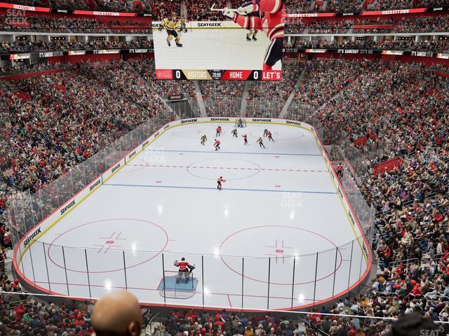 Little Caesars Arena - Section Legends Club 4 Seat View