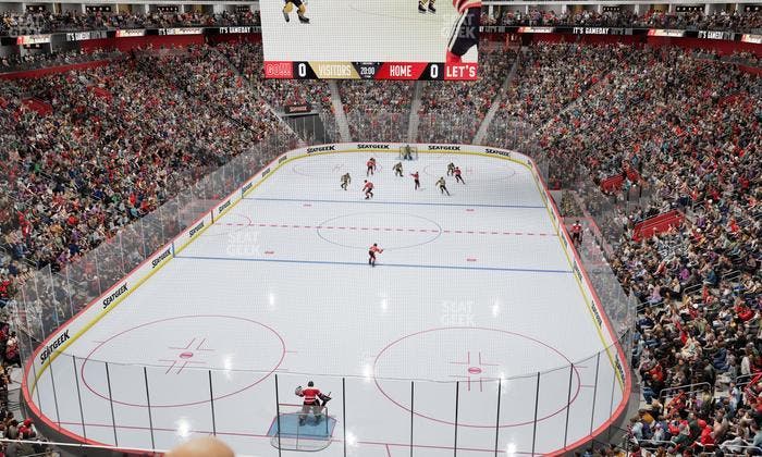 Little Caesars Arena - Section Legends Club 4 Seat View