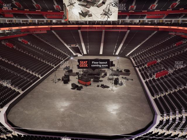Little Caesars Arena - Section Legends Club 4 Seat View