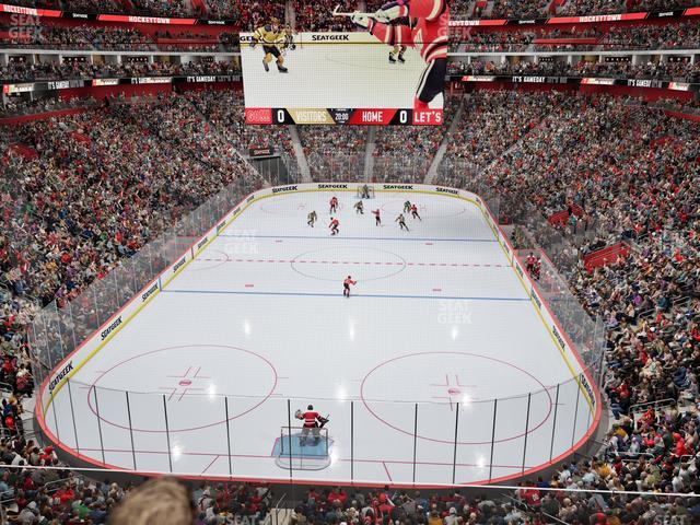 Little Caesars Arena - Section Legends Club 5 Seat View