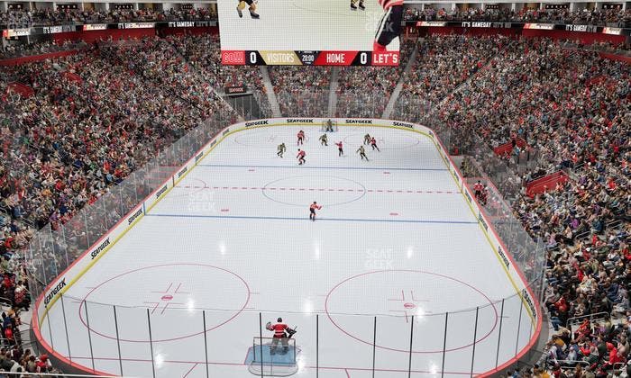 Little Caesars Arena - Section Legends Club 5 Seat View