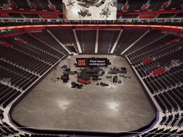 Little Caesars Arena - Section Legends Club 5 Seat View