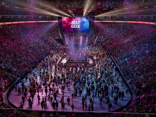Little Caesars Arena - Section Legends Club 5 Seat View