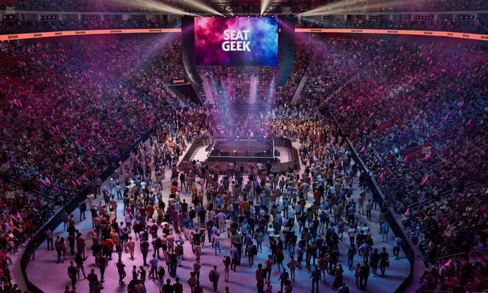 Little Caesars Arena - Section Legends Club 5 Seat View