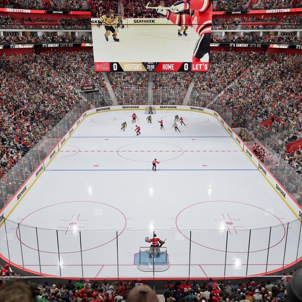 Little Caesars Arena - Section Legends Club 6 Seat View
