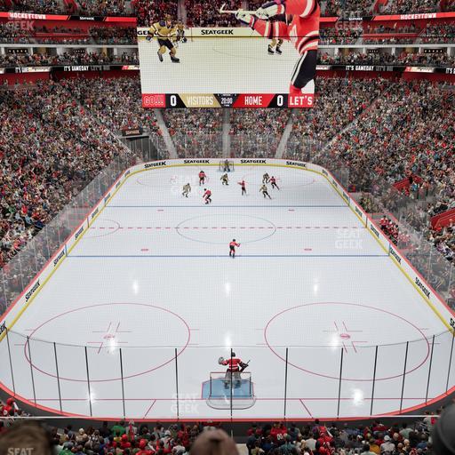 Little Caesars Arena - Section Legends Club 6 Seat View