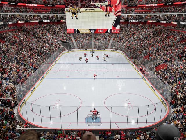 Little Caesars Arena - Section Legends Club 6 Seat View