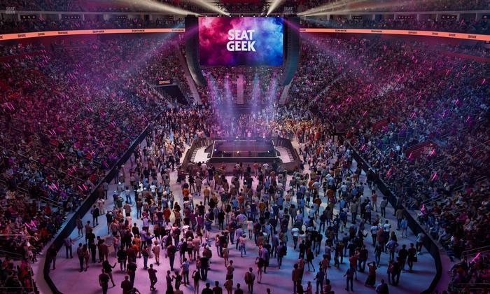 Little Caesars Arena - Section Legends Club 6 Seat View