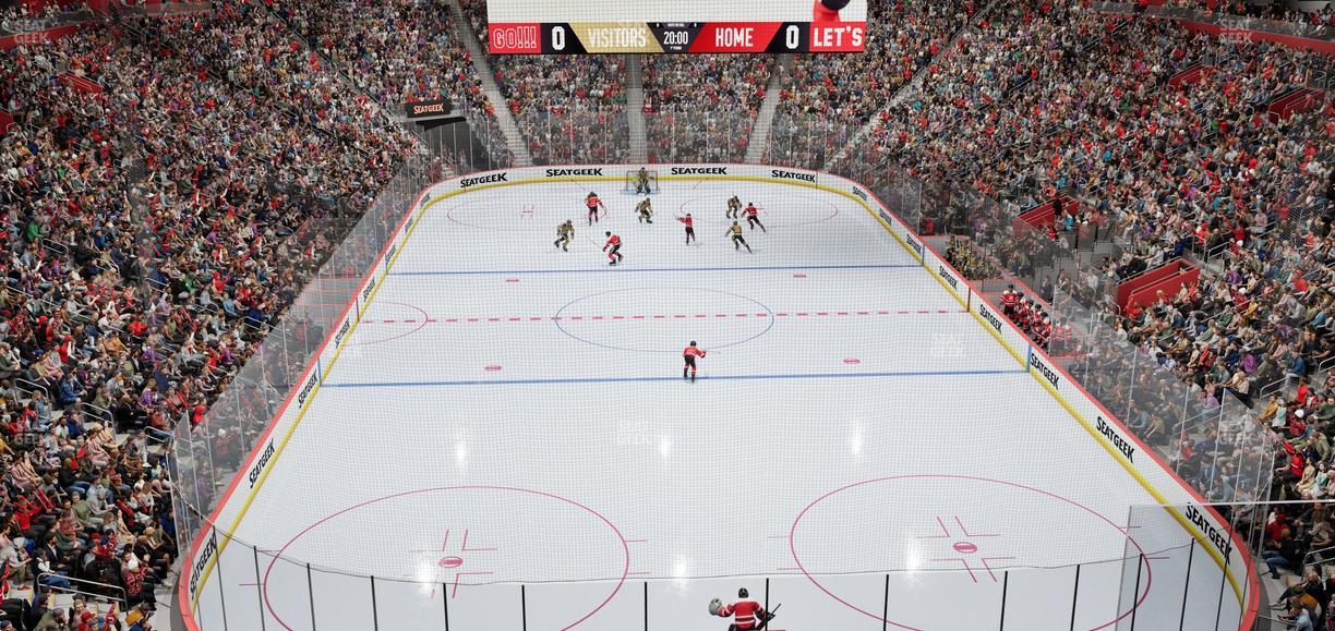 Little Caesars Arena - Section Legends Club 7 Seat View