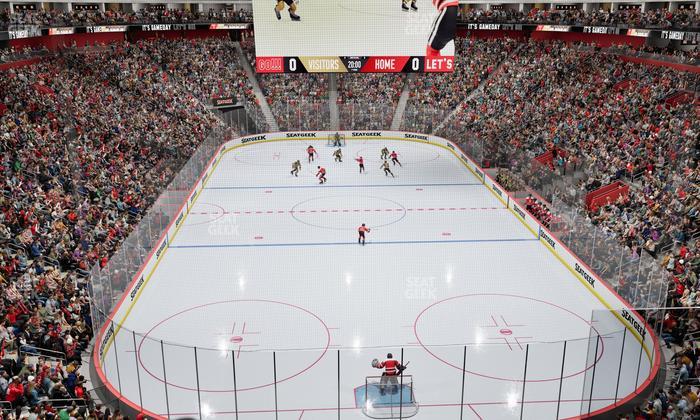 Little Caesars Arena - Section Legends Club 7 Seat View