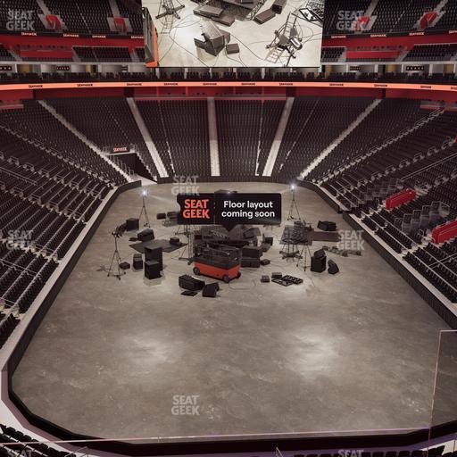 Little Caesars Arena - Section Legends Club 7 Seat View