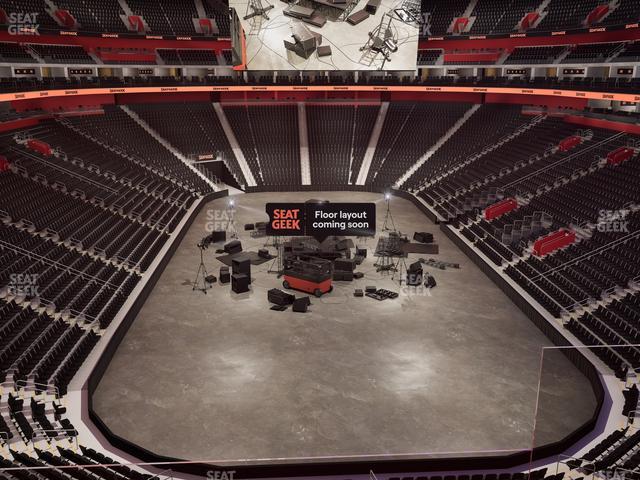 Little Caesars Arena - Section Legends Club 7 Seat View