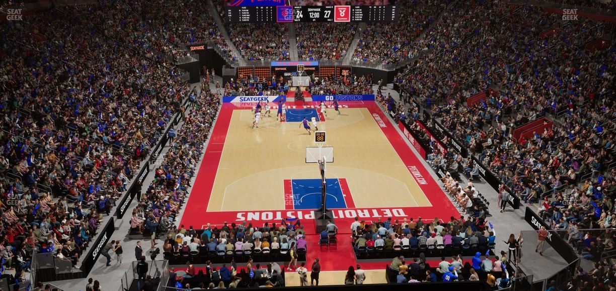 Little Caesars Arena - Section Legends Club 7 Seat View