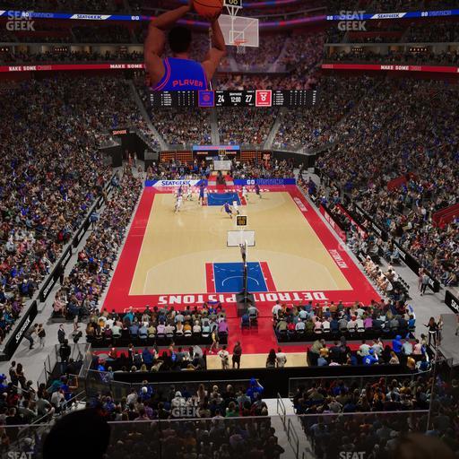 Little Caesars Arena - Section Legends Club 7 Seat View