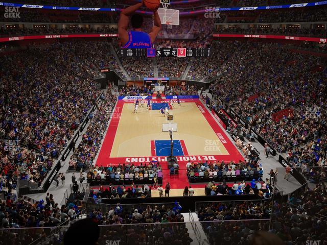 Little Caesars Arena - Section Legends Club 7 Seat View