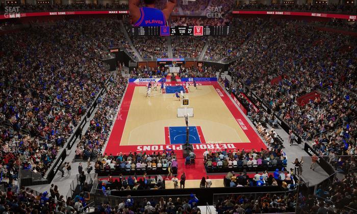 Little Caesars Arena - Section Legends Club 7 Seat View